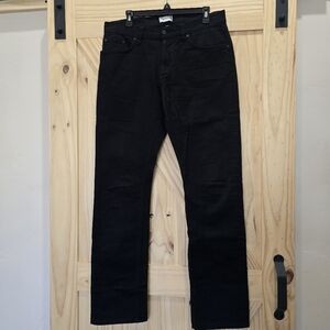Tecovas Five Pocket Pants Comfort Jeans Straight Leg 34x34 Black Western